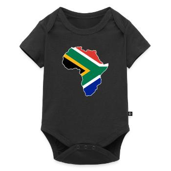 Afrique du Sud - Body à manches courtes Premium Bébé - noir - Devant