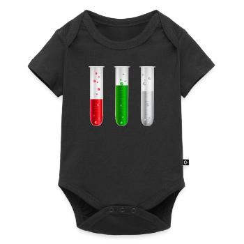 Augsburg Blend - Red Green White - Baby Premium short-sleeve bodysuit - black - Front