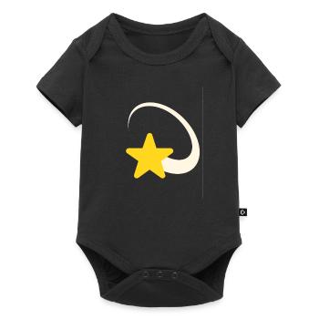 Shooting Star Gift Idea Cool - Baby Premium short-sleeve bodysuit - black - Front