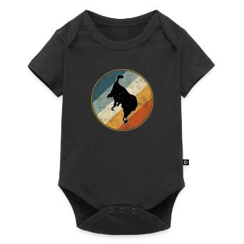 Müritz Holidays - Baby Premium short-sleeve bodysuit - black - Front