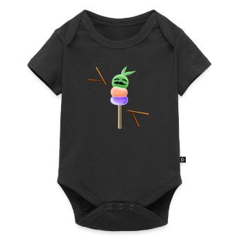 Skewering of sprouts! - Baby Premium short-sleeve bodysuit - black - Front