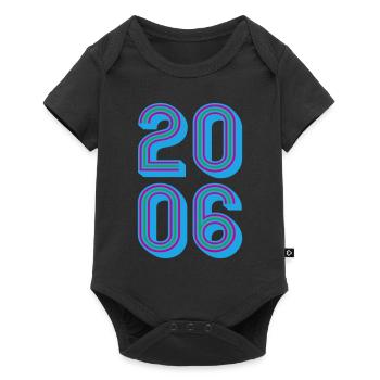 2006 Year of birth | Colors changeable - Baby Premium short-sleeve bodysuit - black - Front