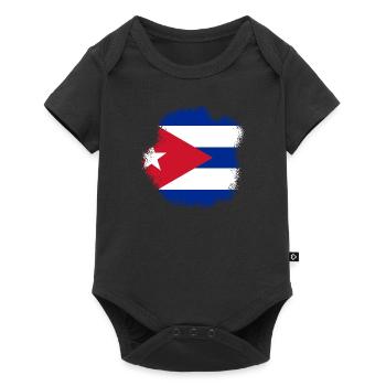 Cuba Flag Caribbean Vacation Cuba Travel Havana - Baby Premium short-sleeve bodysuit - black - Front