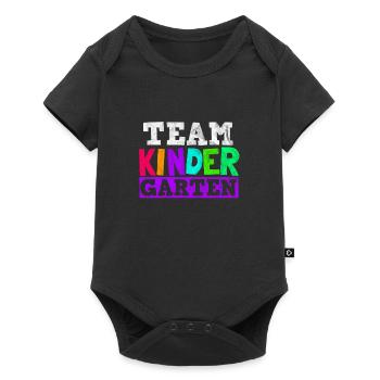 Team kindergarten gift - Baby Premium short-sleeve bodysuit - black - Front