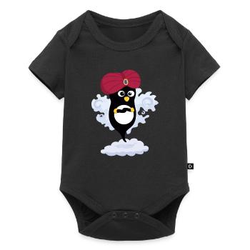 Génie Pingouin - Body à manches courtes Premium Bébé - noir - Devant