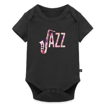 Jazz - Baby Premium short-sleeve bodysuit - black - Front