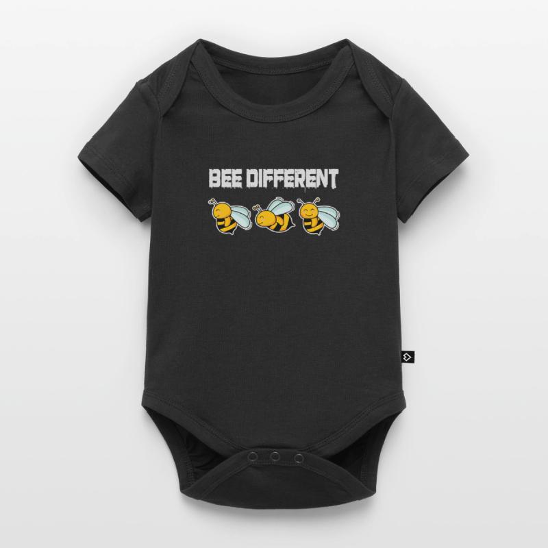 Bee Different Bees Be Different Be Yourself Baby Premium short-sleeve bodysuit
