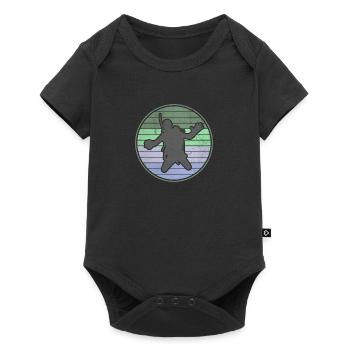 Scuba diver diving diving school underwater snorkel - Baby Premium short-sleeve bodysuit - black - Front