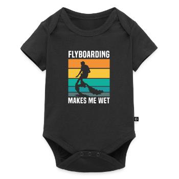 Le flyboard me fait mouiller Hydrojet Water Board - Body à manches courtes Premium Bébé - noir - Devant