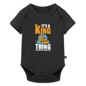 Jetski Jetboat King Thing You Wouldn't Understand - Baby Premium short-sleeve bodysuit - black - Front