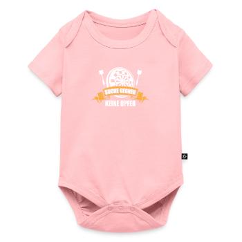 Dartsportler Suche Gegner Keine Opfer Geschenk - Baby Premium Kurzarmbody - Rosa - Vorne