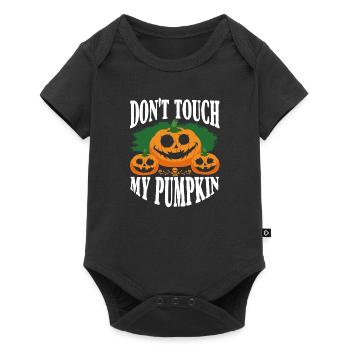 Ne touchez pas à ma citrouille Witching Hour Halloween - Body à manches courtes Premium Bébé - noir - Devant