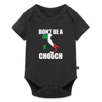 Don't Be A Chooch Fool Italy Proverb - Baby Premium short-sleeve bodysuit - black - Front