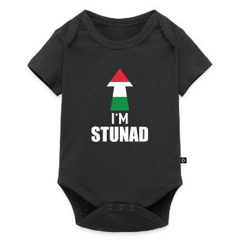 I'm Stunad Italian Hand Sign Partner Outfit - Baby Premium short-sleeve bodysuit - black - Front