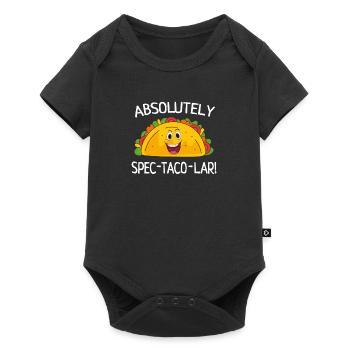 Spectacolar Pun Tacos Pour Taco Mardi - Body à manches courtes Premium Bébé - noir - Devant