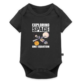 Ingénieur aérospatial disant Explorer l’équation de l’espace - Body à manches courtes Premium Bébé - noir - Devant