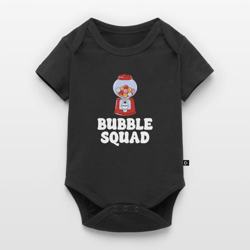 Bubble Squad Bubblegum Vending Machine Funny Sweets Baby Premium short-sleeve bodysuit