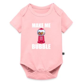 Chewing Gum Vending Machine Saying - Make Me Bubble - Baby Premium short-sleeve bodysuit - rose - Front