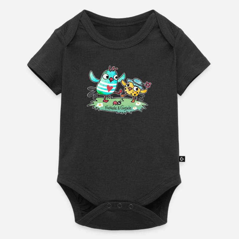 Levez la main - Body à manches courtes Premium Bébé - noir