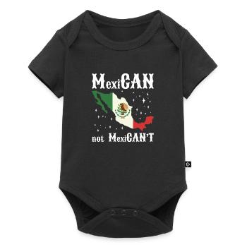 Latino Amérique centrale Mexique Mexicain - Body à manches courtes Premium Bébé - noir - Devant