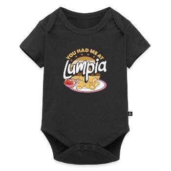 Funny Spring Rolls You Had Me At Lumpia - Baby Premium short-sleeve bodysuit - black - Front