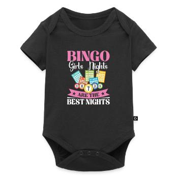 Bingo Card Perfect for Game Nights Women - Baby Premium short-sleeve bodysuit - black - Front