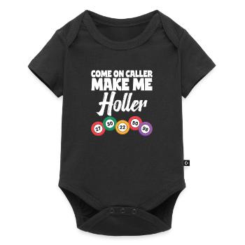 Bingo Party Funny Bingo Balls Design Bingo Luck - Baby Premium short-sleeve bodysuit - black - Front