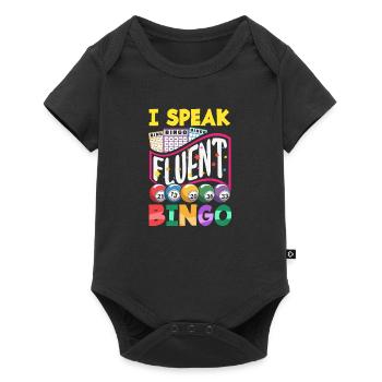 Bingo Gift for Bingo Players Lottery - Baby Premium short-sleeve bodysuit - black - Front