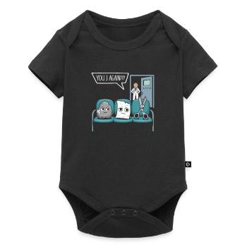 Doctor Nurse Scissors Stone Paper - Baby Premium short-sleeve bodysuit - black - Front