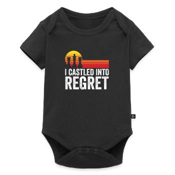 Chess Figure Tower Funny Chess Set Chess Club - Baby Premium short-sleeve bodysuit - black - Front