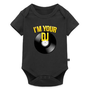 I'm your dj - Baby Premium short-sleeve bodysuit - black - Front