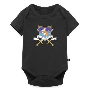 Corgi Corgi Dog - Baby Premium short-sleeve bodysuit - black - Front