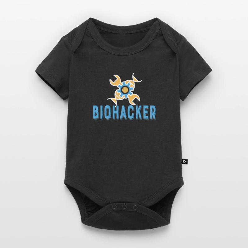 Biohacker Scientist Science Lover Gift Baby Premium short-sleeve bodysuit