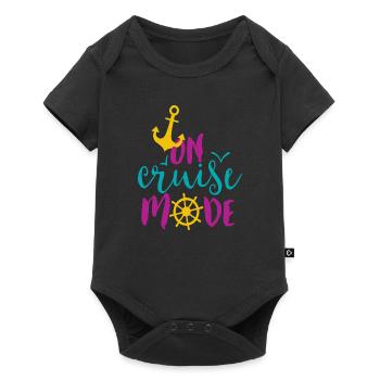 Mode croisière Grand Tshirt de vacances - Body à manches courtes Premium Bébé - noir - Devant