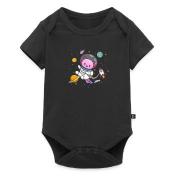 Axolotl - Body à manches courtes Premium Bébé - noir - Devant