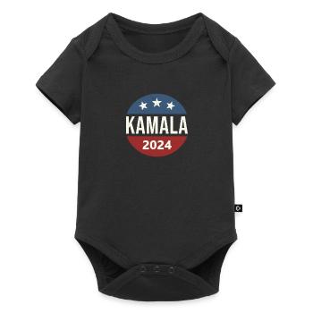 Kamala 2024 - Baby Premium short-sleeve bodysuit - black - Front