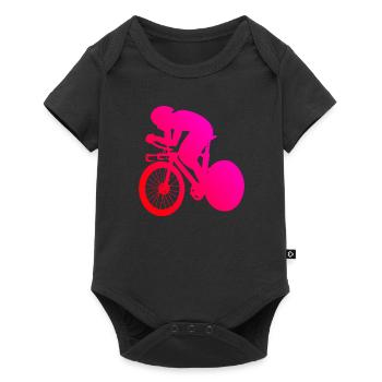 Vélo de route Cycliste de route Femmes Vélo de route Hommes - Body à manches courtes Premium Bébé - noir - Devant