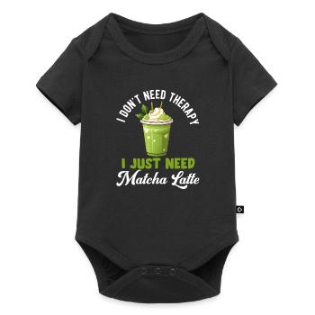 Matcha Tea Latte Lover For Green Tea Funny Matcha - Baby Premium short-sleeve bodysuit - black - Front