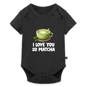 Matcha Tea Latte Lover For Green Tea Funny Matcha - Baby Premium short-sleeve bodysuit - black - Front