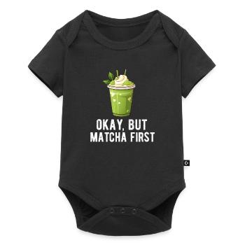 Matcha Tea Latte Lover For Green Tea Funny Matcha - Baby Premium short-sleeve bodysuit - black - Front