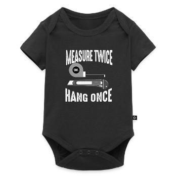 Drywall Installer Drywaller Drywall Finisher - Baby Premium short-sleeve bodysuit - black - Front