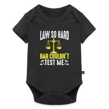 The Bar Exam Passed Funny New Lawyer Attorney - Baby Premium short-sleeve bodysuit - black - Front