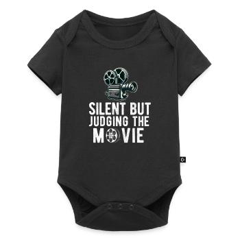 Critique de cinéma Cinéphile Cinéphile Amant Drôle Critique - Body à manches courtes Premium Bébé - noir - Devant