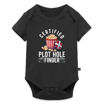 Critique de cinéma Cinéphile Cinéphile Amant Drôle Critique - Body à manches courtes Premium Bébé - noir - Devant