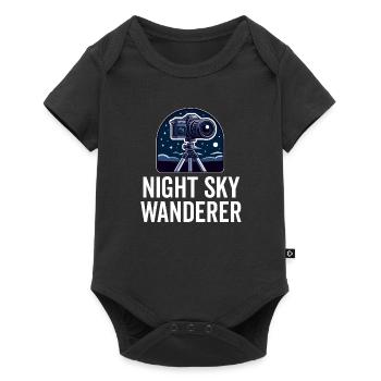 Astrophotography Astrophotographer Astronomy - Baby Premium short-sleeve bodysuit - black - Front