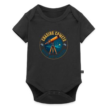 Astrophotography Astrophotographer Astronomy - Baby Premium short-sleeve bodysuit - black - Front