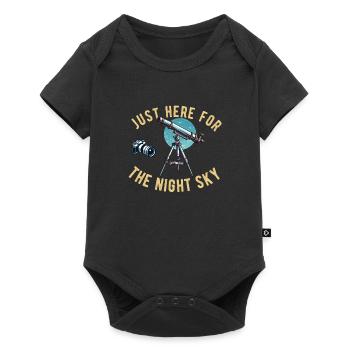 Astrophotography Astrophotographer Astronomy - Baby Premium short-sleeve bodysuit - black - Front
