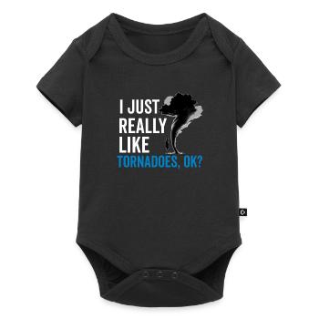 Tornado Chaser Storm Chasing Men Women Kids - Baby Premium short-sleeve bodysuit - black - Front