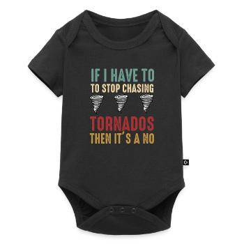 Tornado Chaser Storm Chasing Men Women Kids - Baby Premium short-sleeve bodysuit - black - Front