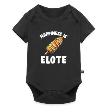 Elote Fille Femmes Elote Mexicain Maïs Nourriture Comida - Body à manches courtes Premium Bébé - noir - Devant